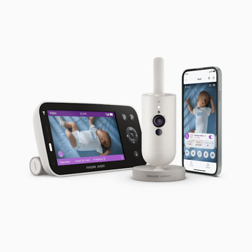 Premium Connected Baby Monitor with Wall Mount