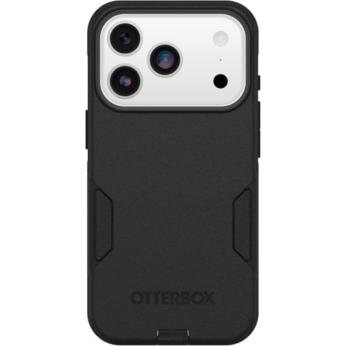 OtterBox iPhone 17 Pro Commuter Series Case - Black - Thin & Protective iPhone Case