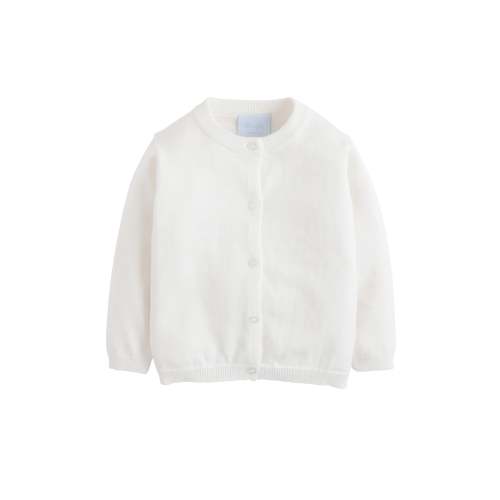 Essential Cardigan - White