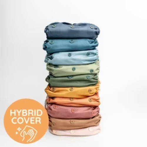 Boho Solids Hybrid Cover (10) Value Bundle – Kinder Cloth Diaper Co.