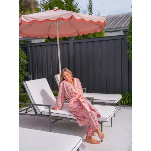 Lounge Robe - Coral Canopy