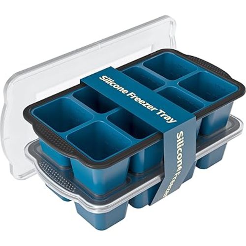 Baby food Silicone Freezer Tray, 2-Pack