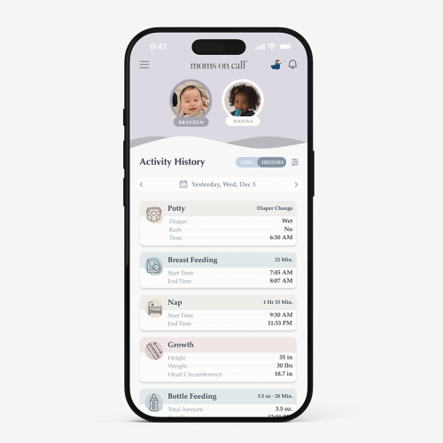 Checkout - Moms on Call App