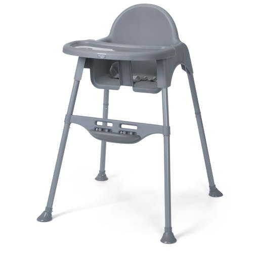Cosco Kids Canteen High Chair, Mono Grey