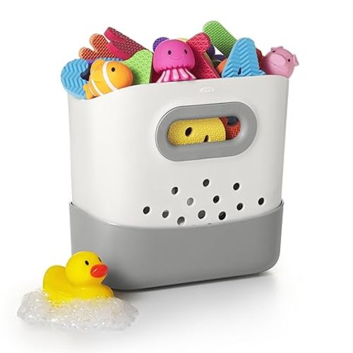 OXO Tot Stand Up Bath Toy Storage – Gray