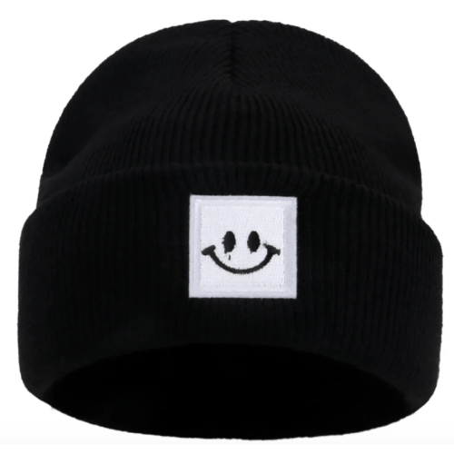 Smiley Fold Beanie – The Ollie Bee
