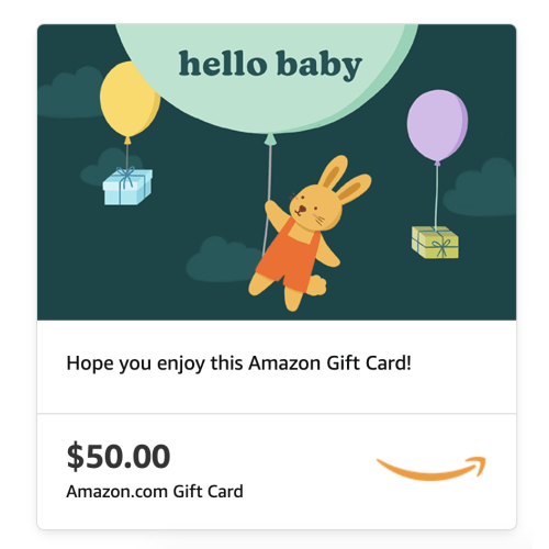 Amazon.com: Amazon eGift Card - Hello Baby Gifts and Balloons: Gift Cards
