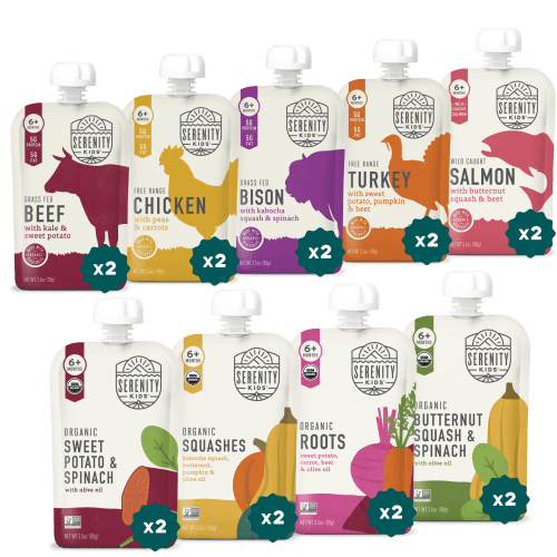 Power Fuel Meat & Veggies Food Pouches