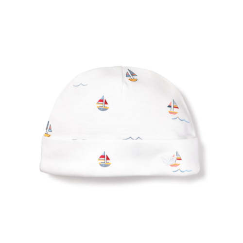 Infant's Pima Cotton Bateau Hat | Petite Plume | Over The Moon