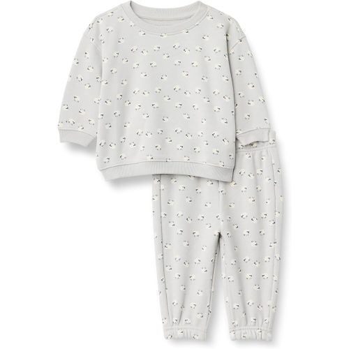 Amazon Essentials x Sofia Grainge Toddlers and Baby Boys' Sweatshirt and Sweatpant Set