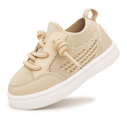 iSusuJo Baby Shoes Boy Girl Walking Slip On Sneakers Infant First Walker Shoes 6 9 12 15 18 24 Months