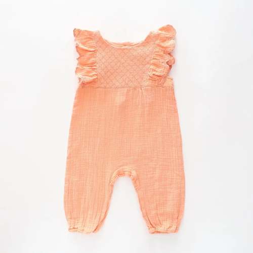 Boho Cheesecloth Romper