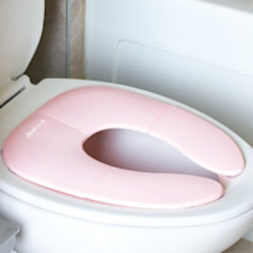 Jool Baby Folding Travel Potty Seat and Travel Bag - Pink