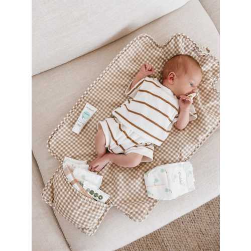 Organic Cotton Portable Change Mat – Bundl Australia