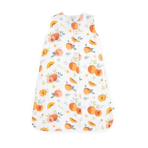 Little Unicorn 0-6 Month Premium Muslin Sleep Sack 1.1 TOG (Georgia Peach)