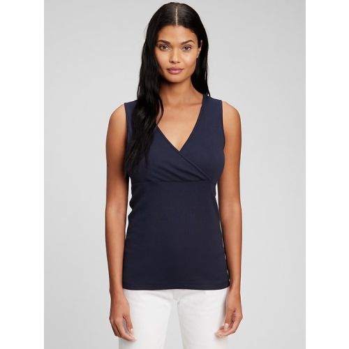 Maternity V-Neck Nursing Tank Top