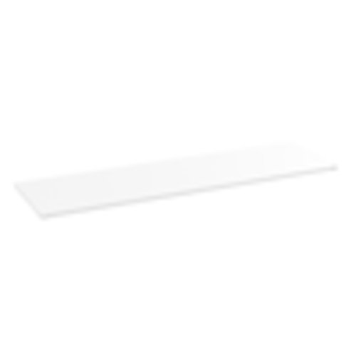 ClosetMaid Selectives 13.8 in. D x 48 in. W x 0.6 in H White Laminate Top Shelf Kit with Brackets 7654