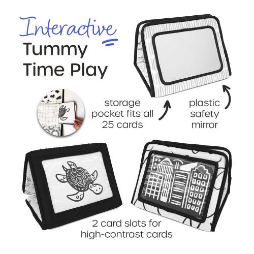 High Contrast Newborn Toy Set – Quiggly