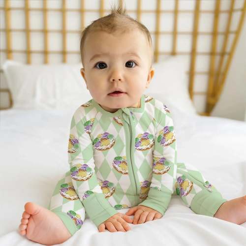 Mardi Gras Bamboo Zippy