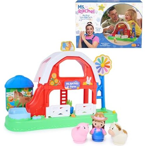 Ms. Rachel My First Learning Farm with Songs, Phrases & Animal Figures