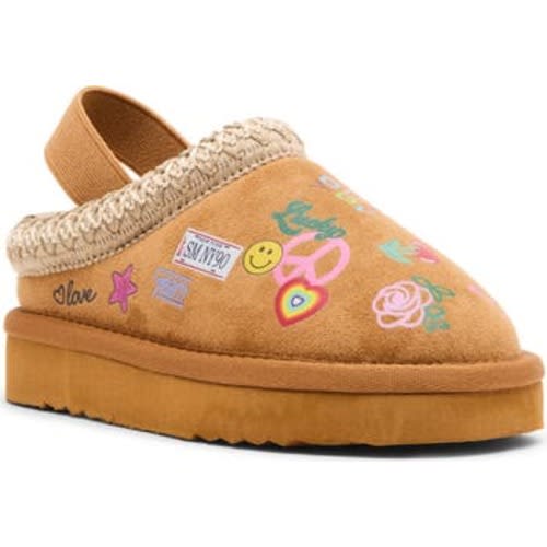 Steve Madden Kids' Jordye Faux Shearling Lined Slingback Clog | Nordstromrack