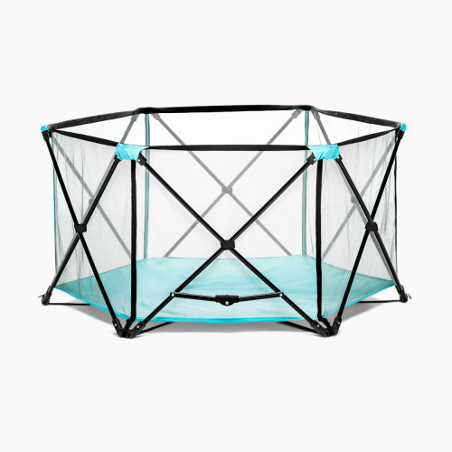 Regalo Six Panel My Play Portable Playard - Teal