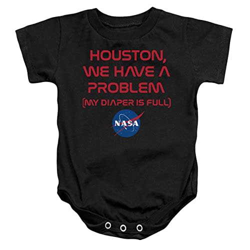 NASA Problematic Diaper Infant Baby Boys & Girls Onesie Snapsuit