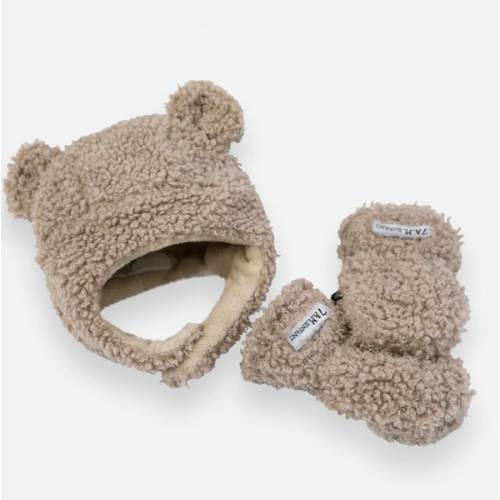 Cub Set - Teddy | Hat & Mittens