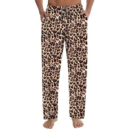 SWOMOG Men's Satin Silk Pajama Pant Long Pj Bottoms Soft Lounge Sleep Pants with Pockets