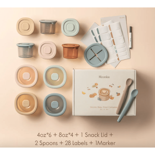 Silicone Baby Food Containers