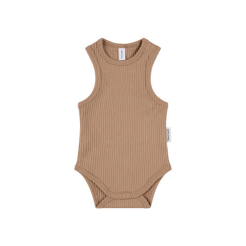 Baby Summer Onesie - Chocolate