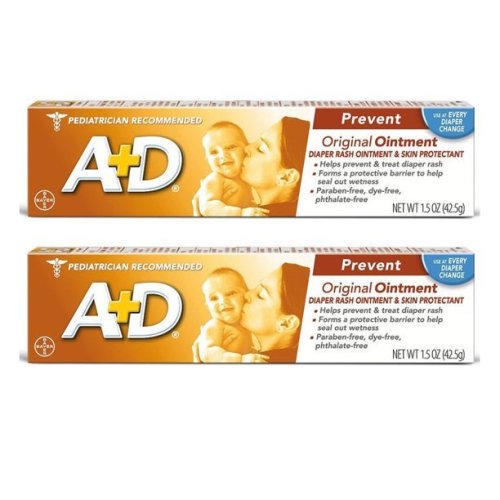 A+D Original Diaper Rash Ointment, Baby Skin Moisturizer, 1.5 Oz Tube - A+D Original Diaper Rash Ointment, Baby Skin Moisturizer, 1.5 Oz Tube
