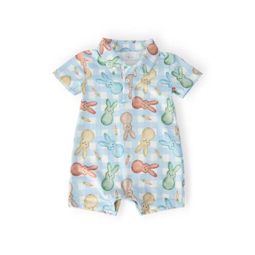 Carrot Patch Polo Shorty One-Piece