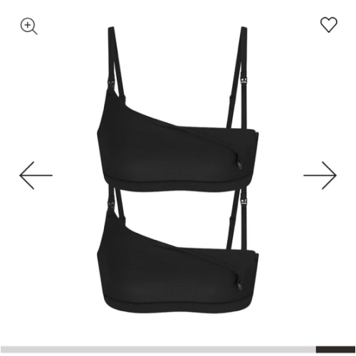 FITS EVERYBODY MATERNITY NURSING SCOOP BRALETTE 2-PACK | ONYX | SKIMS