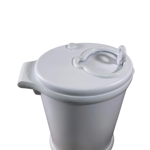 Ubbi Diaper Pail, Matte White