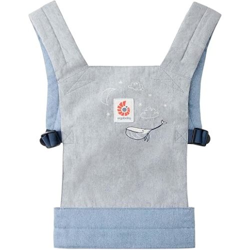 Ergobaby Original Baby Doll Carrier, Denim Dreams