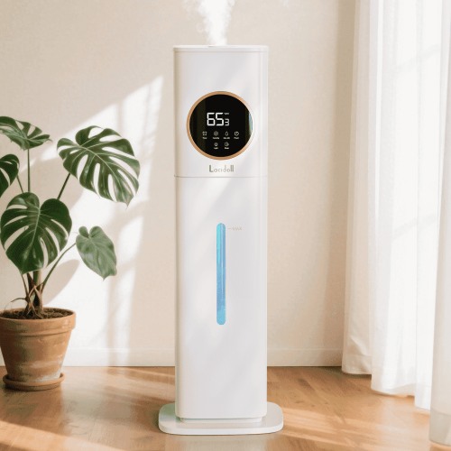 Lacidoll Ultrasonic Warm and Cool Mist Humidifiers, 2.1gal Top Fill for Large Room up to 500 ft