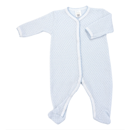 Paty Knit Solid Color Footie - PatyInc