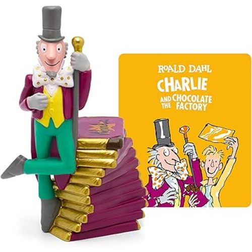Tonies Willy Wonka Audio Toy Figurine from Roald Dahl's Charlie and The Chocolate Factory