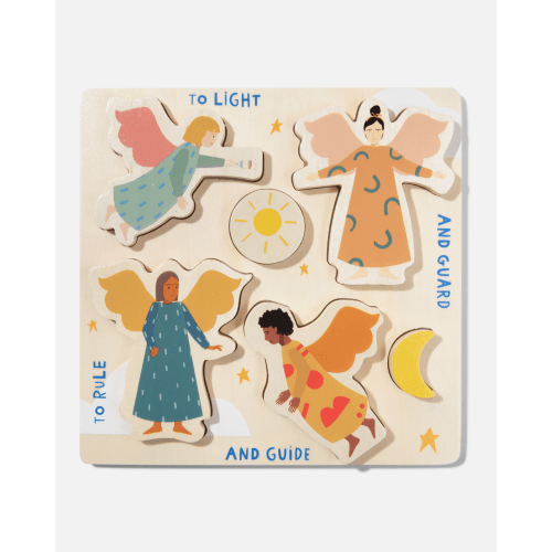 SECONDS Guardian Angel Wooden Puzzle