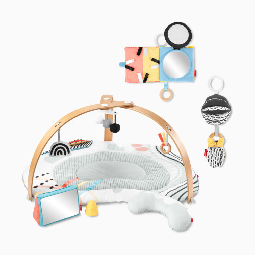 Skip Hop Discoverosity Montessori Gym and Stroller Toys Bundle