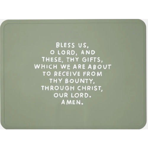 Meal Blessing Silicone Placemat