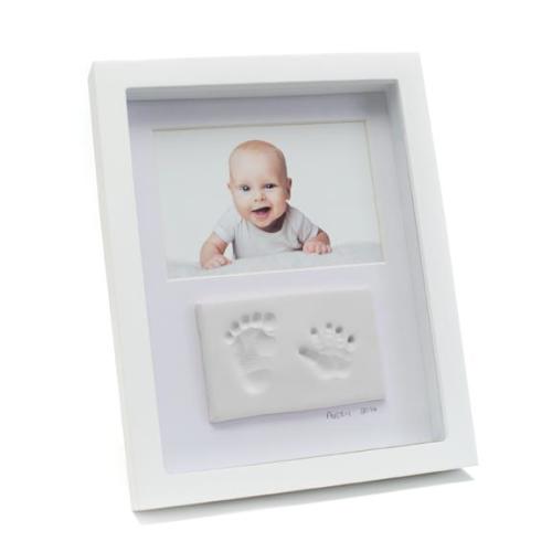 BabyInk Clay Frame - White