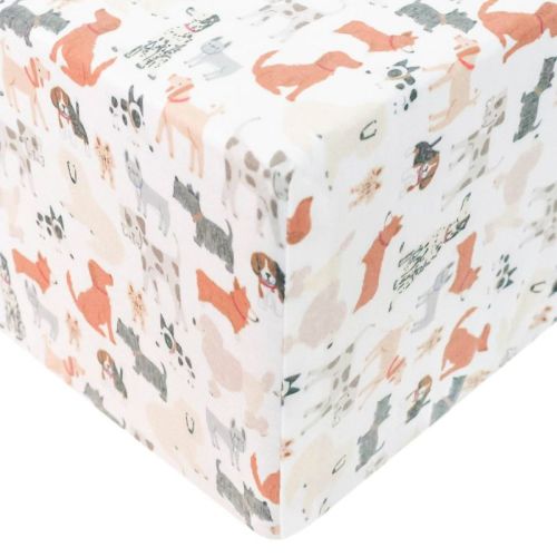 Copper Pearl Premium Crib Sheet - Rufus