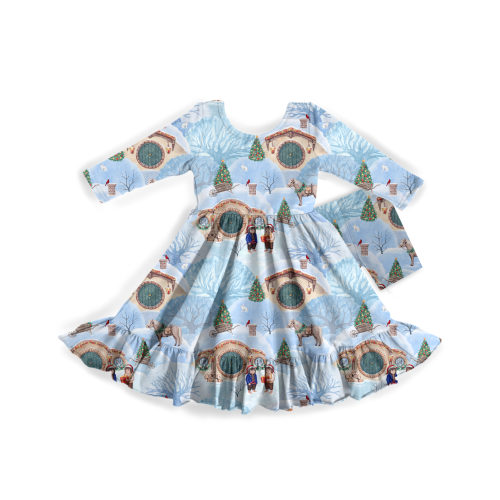 The Shire™ In Winter Girls' Twirl Dress + Shorts
