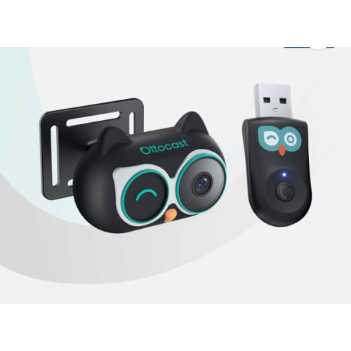 Ottocast Cabin Care Wireless CarPlay Adapter with Rear Seat Monitor