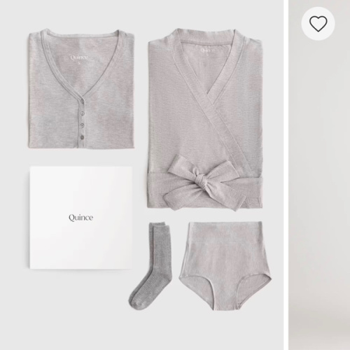 The Essentials Hospital Set in Heather Grey