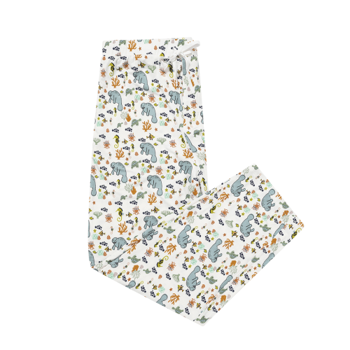 Manatee Sea Animals Bamboo Pajamas Men Pants – Emerson and Friends