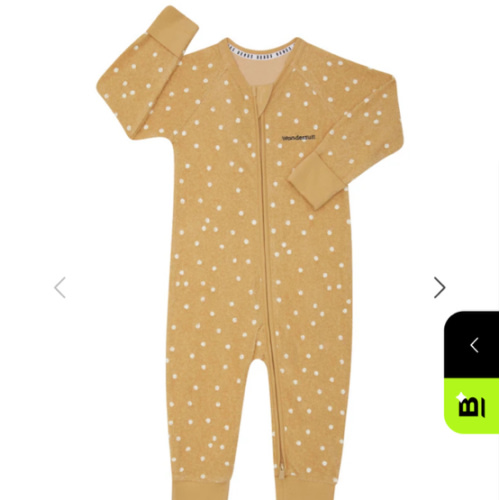Bonds Poodlette Zip Wondersuit | Baby Baby Coverall | BZJSA Newborn (0000)