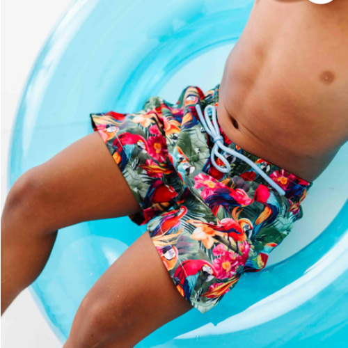 Parrot-ise Found Swim Shorts